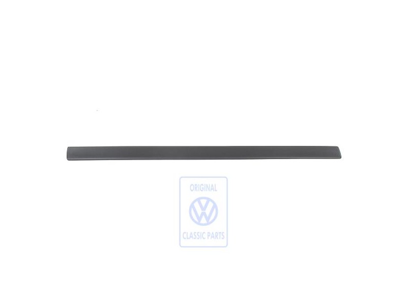 Original VW Molding For Door Satin Black - 7M3853505 B41