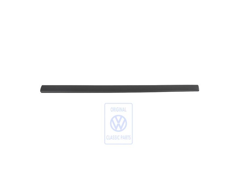 Original VW Molding For Door Satin Black - 7M3853506 B41