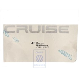 Original VW Film Lettering Silver/Anthracite - 7M3853685 5L1