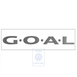 Original VW Film Lettering Diamond-Silver - 7M3853685A 9ZD