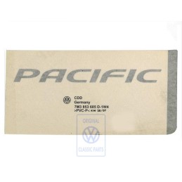 Original VW Film Lettering Silver - 7M3853685D 1W4