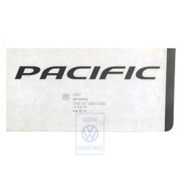 Original VW Film Lettering Diamond-Silver - 7M3853685D 9ZD