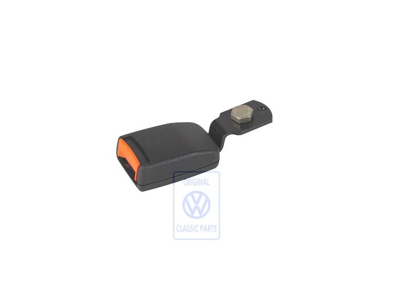 Original VW Belt Latch Satin Black - 7M3857821 01C
