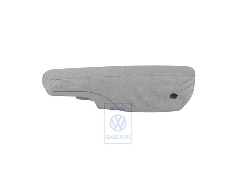 Original VW Armrest (Fabric) Flannel Grey - 7M3881081 05D