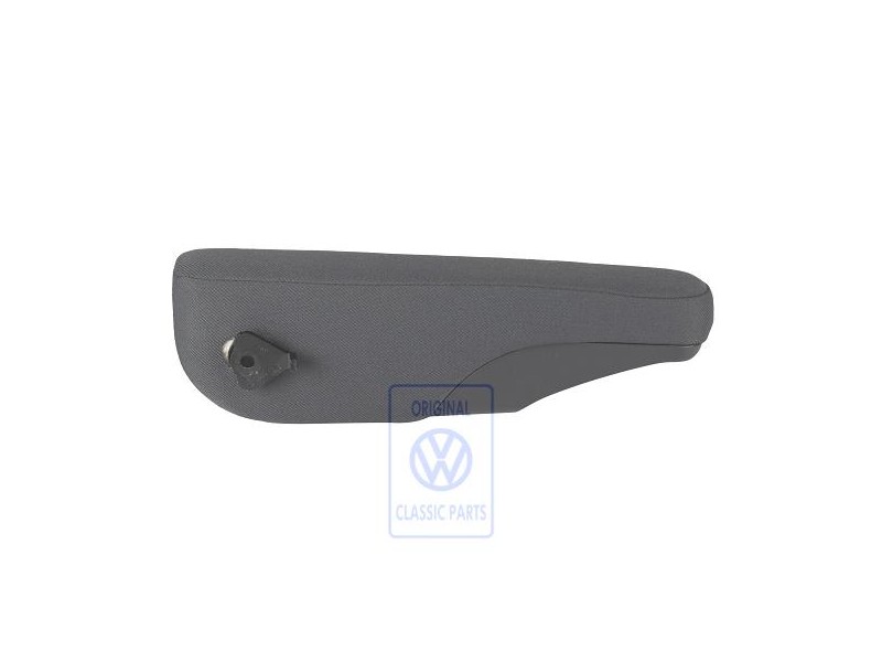 Original VW Armrest (Fabric) Anthracite - 7M3881081 85C