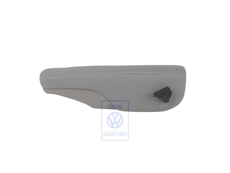 Original VW Armrest (Fabric) Flannel Grey - 7M3881082C 84D