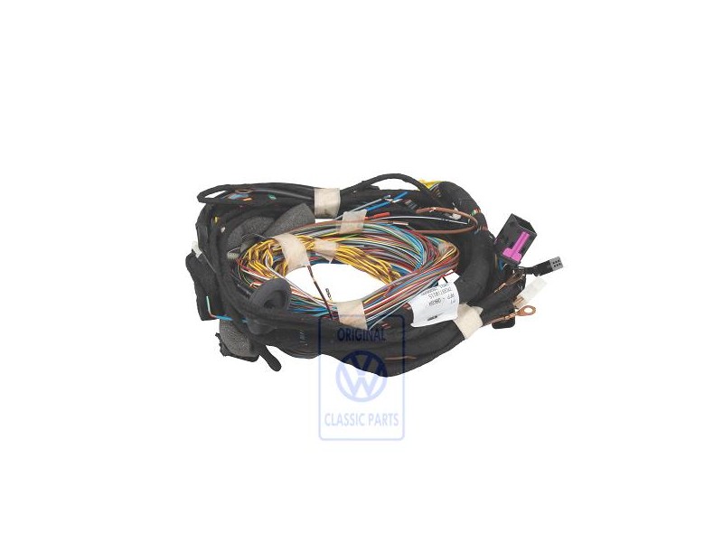 Original VW Part Section Wiring Harness - 7M3971011S