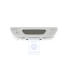 Original VW Digital Clock Pearl Grey - 7M5919203A Y20