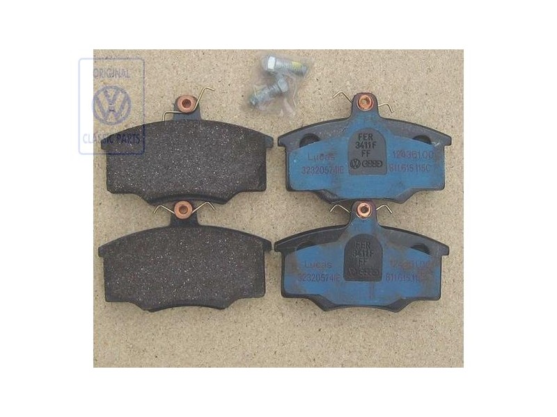 Original VW 1 Set Of Brake Pads For Disk Brake - 811698151B