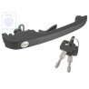 Original VW Door Handle, Outer, Black - 861837205