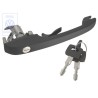 Original VW Door Handle, Outer, Black - 861837206C
