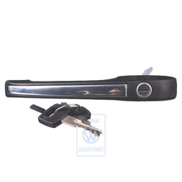 Original VW Door Handle, Outer, Black - 863837206C