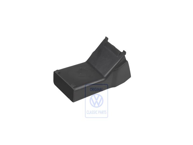 Original VW Connection Piece Satin Black - 867805962E 01C