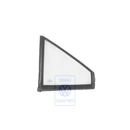 Original VW Fixed Door Window With Seal - 867845114F