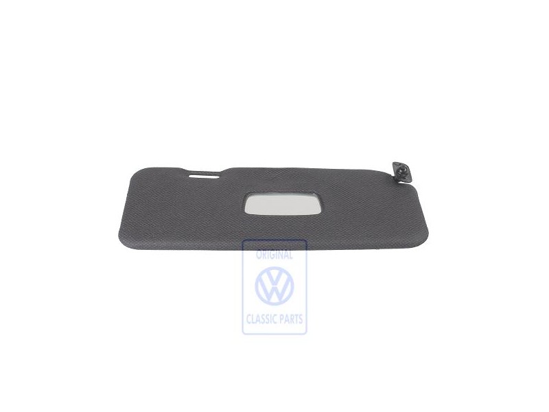 Original VW Sun Visor With Mirror Black - 867857552C 3DK