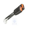 Original VW Double Belt Latch Satin Black - 867857739 01C