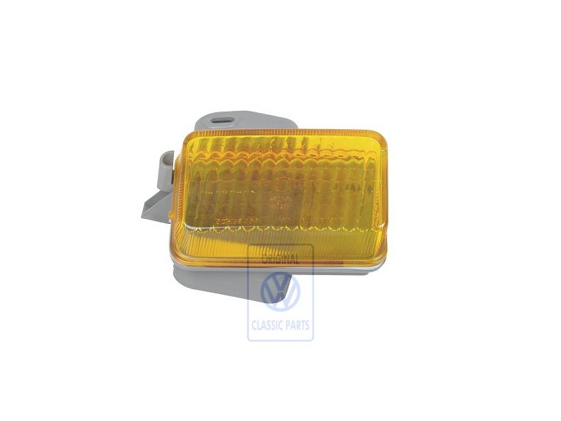 Original VW Headlight Insert, Yellow Light - 867941724A