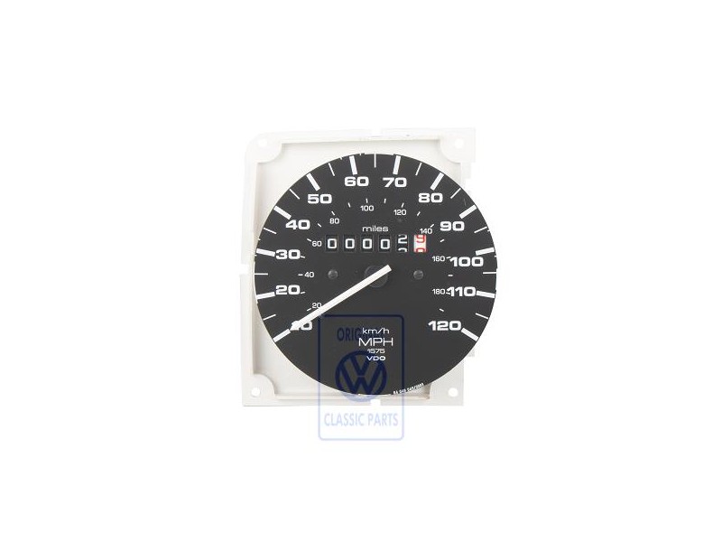 Original VW Speedometer Without Mile Trip Recorder - 867957033