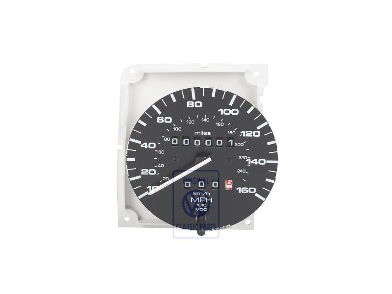Original VW Speedometer With Mile Trip Recorder - 867957033B