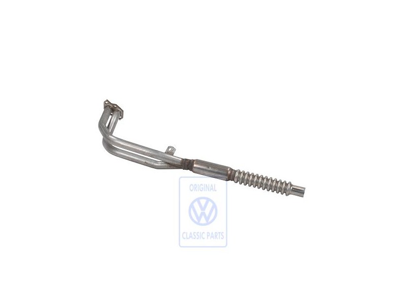 Original VW Exhaust Pipe With Catalyst - 871253208AX