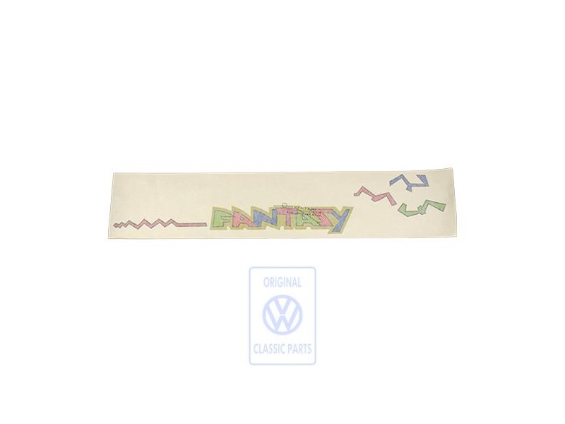 Original VW Film Lettering Pirol/Black - 871853433B CHZ