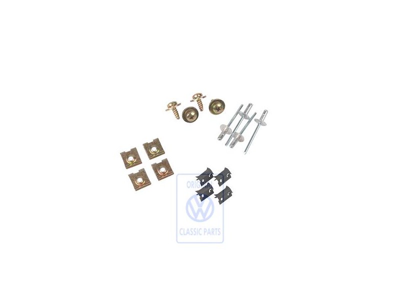 Original VW Fixing Parts For Backrest Cover - 8D0882943A