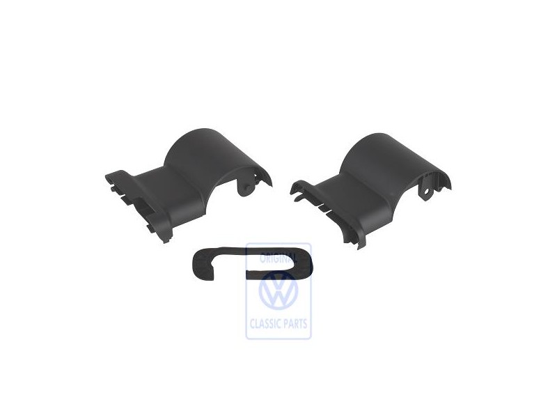 Original VW Repair Set For Armrest Satin Black - 8D0898277 A94