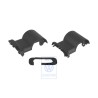 Original VW Repair Set For Armrest Satin Black - 8D0898277 A94