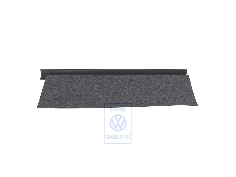 Original VW Luggage Compartment Trim Dark Grey - 8D5863511 E94