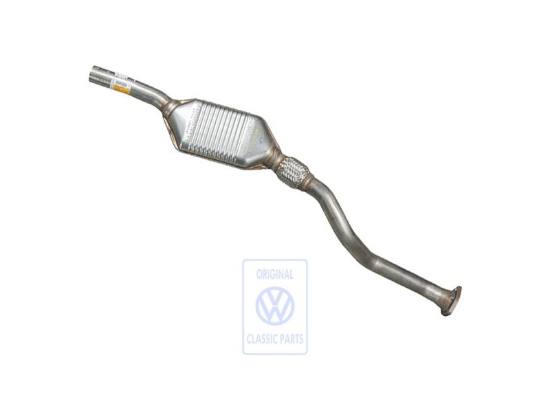 Original VW Exhaust Pipe With Catalyst - 8E0253095RX