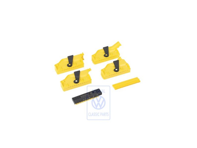 Original VW Flat Connector Housing - 8E0972571AA