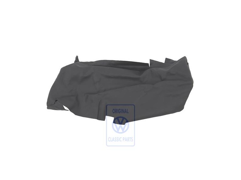 Original VW Backrest Cover (Leather) Anthracite - 8G0885803A 9UB