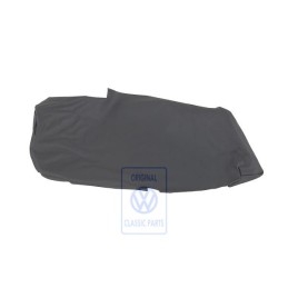 Original VW Backrest Cover (Leather) Anthracite - 8G0885804A 9UB