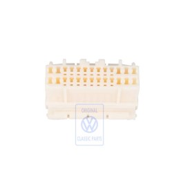 Original VW Flat Contact Housing With Contact Locking Mechanism - 8L0971966