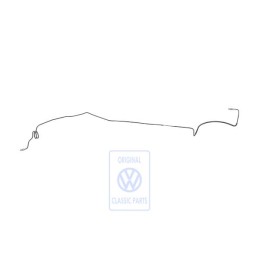 Original VW Brake Line From Distributor To Connecting Piece - J4732135490