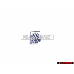 VW Classic Parts Motorsport Historical Decal Badge Emblem Mini - ZCP902624