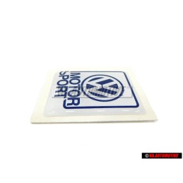 VW Classic Parts Motorsport Historical Decal Badge Emblem Mini - ZCP902624