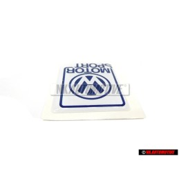 VW Classic Parts Motorsport Historical Decal Badge Emblem Mini - ZCP902624