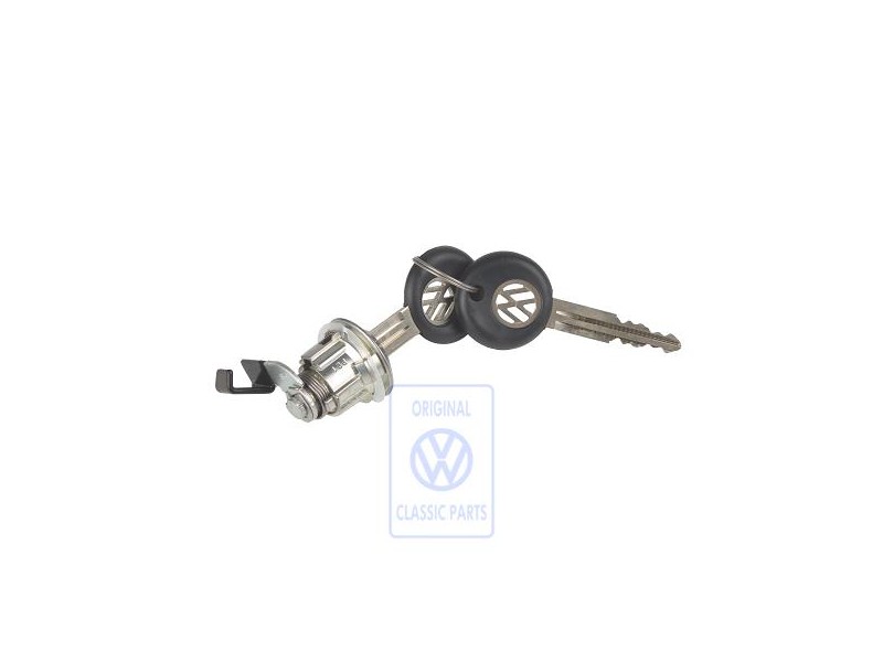 Original VW Lock Cylinder For Flap In Side Panel - J6905835190