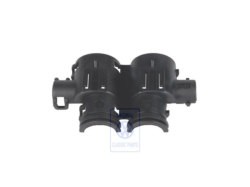 Original VW Corrugated Pipe T Piece - N 90680201