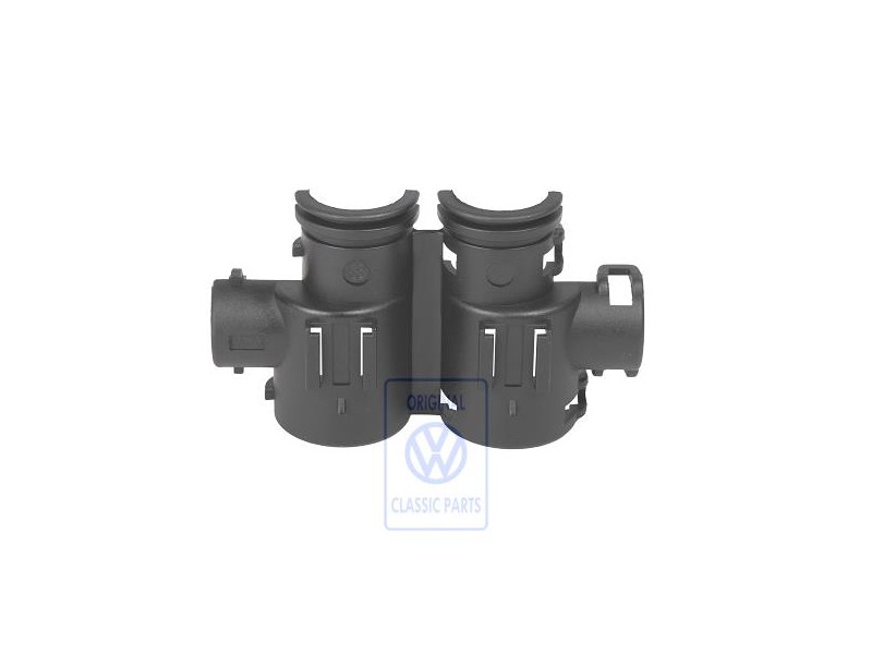 Original VW Corrugated Pipe T Piece - N 90689301