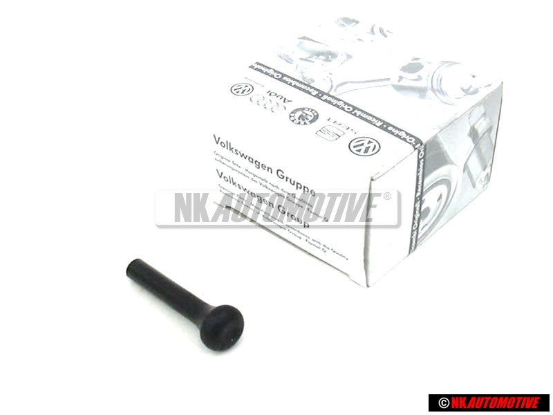 Original VW Door Lock Knob Black - 191837187 01C