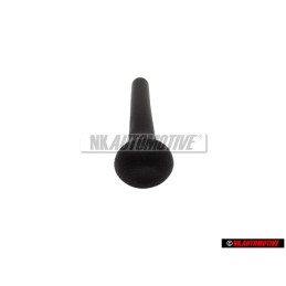 Original VW Door Lock Knob Black - 191837187 01C