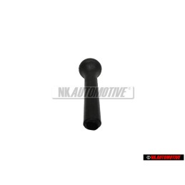 Original VW Door Lock Knob Black - 191837187 01C