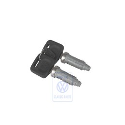 Original VW Lock Cylinder With Keys - T00837217A