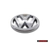 Original VW Front Grill Badge Emblem Chrome - TAP853601