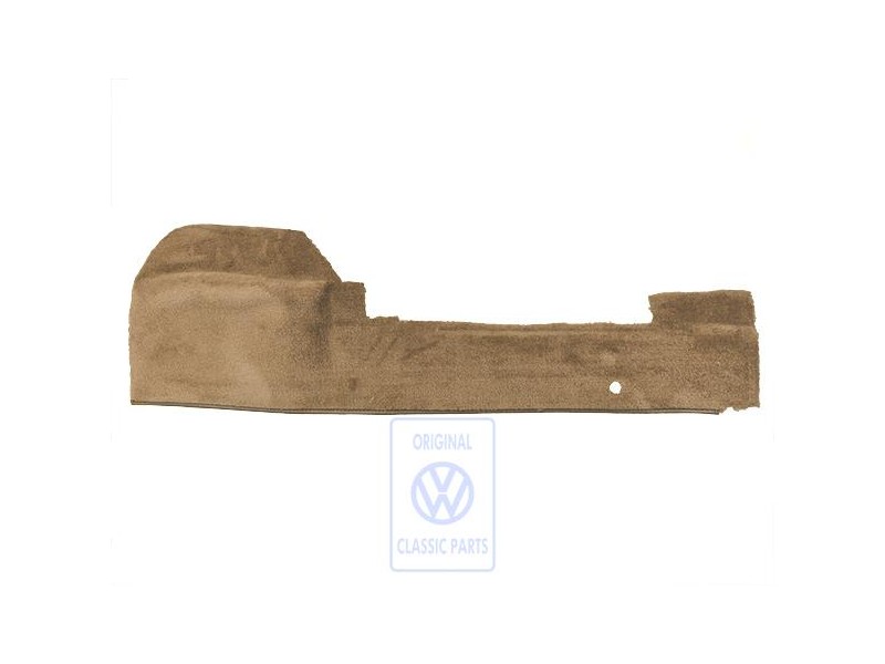 Original VW Sound Absorb.For Wheel Housing Saiga Beige - 255863685B 1UT