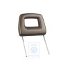 Original VW Frame Headrest Van Dyck Brown - 251881717A 4RM