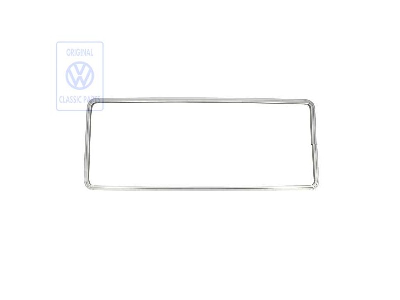Original VW Frame - Sliding Window Chrome Colored - 253847716A 908