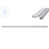 Original VW Slotted Rail Chrome Colored - 253847729D 908